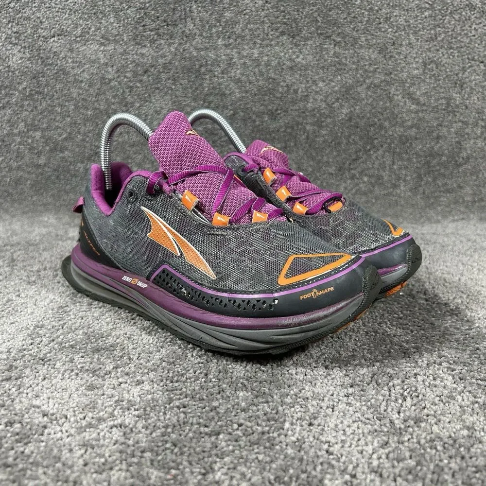 Altra Timp AFW1757F-1 Women’s Size 7 Purple Gray Trail Running Shoes Used - Picture 2 of 12